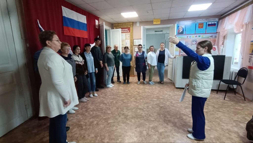Всероссийские учения по безопасности прошли в Шацком Доме детского творчества